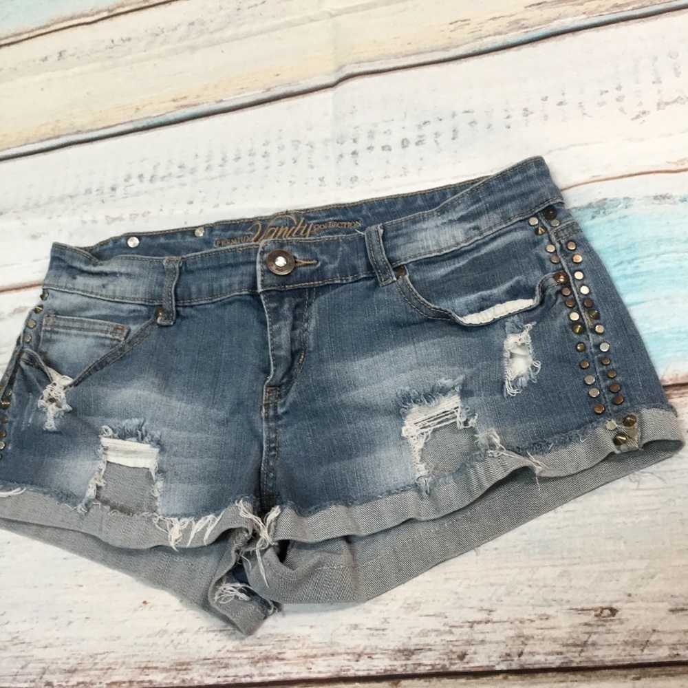 Vanity Studded Low rise Shorts